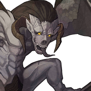 Generic class portrait of a Gargoyle from Fire Emblem Echoes: Shadows of Valentia