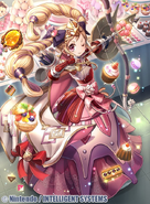 Artwork of Elise in Fire Emblem 0 (Cipher) by Fumi Hasumi.