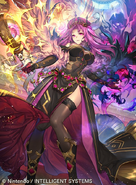 Artwork of Poe in Fire Emblem 0 (Cipher) by Geso Umiu.