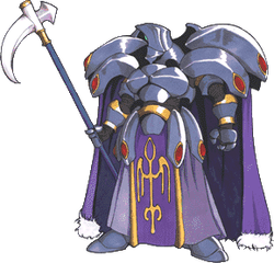 Concept artwork of the Emperor class from Genealogy of the Holy War.