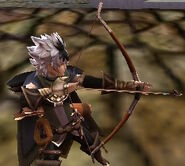 Shura wielding the Iron Bow in Fates.