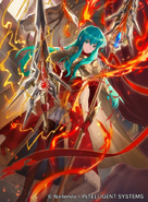 Artwork of Eirika in Fire Emblem 0 (Cipher) by Mayo.