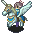 Sprite de Sumia como Caballero pegaso en Awakening.
