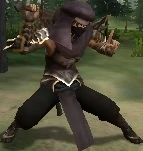 Xaizor's in-game battle model in Fire Emblem Echoes: Shadows of Valentia.