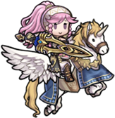 Olivia's sprite as the Sky-High Dancer in Heroes.