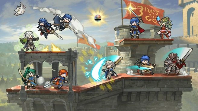 Smash characters in Fire Emblem Heroes