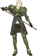 Official artwork of Fernand from Fire Emblem Echoes: Shadows of Valentia.