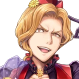 Portrait of Narcian as the Vernal General from Heroes.