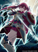 Artwork of Selena in Fire Emblem 0 (Cipher) by 40hara.