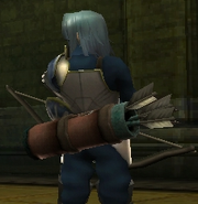 The quiver of the Bronze Bow attached to Virion's back in Awakening.