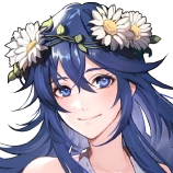 Lucina's portrait as the Future Fondness from Heroes.