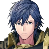 Resplendent Chrom's portrait from Heroes.