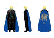 Concept art of Dimitri after the timeskip.