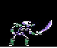 Battle model of the Lich class from Gaiden.