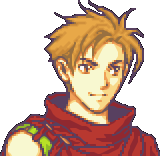 Matthew's portrait in Fire Emblem: The Blazing Blade