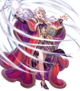 Artwork of Legendary Micaiah from Fire Emblem Heroes by HACCAN.