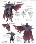 Concept art of a Yasha in Echoes: Shadows of Valentia.