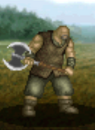 sprite of a brigand in Tearring Saga