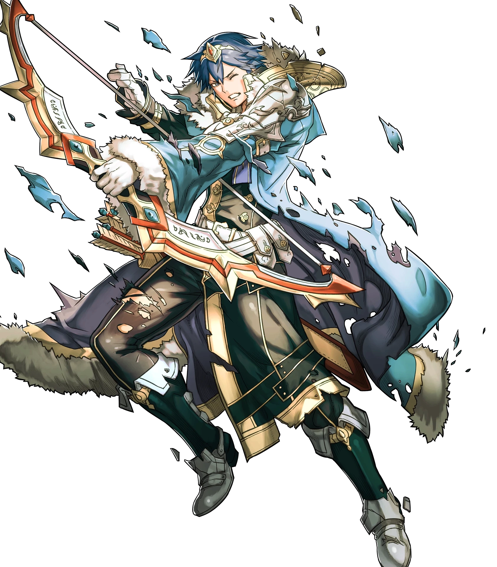 Chrom Crowned Exalt Damaged