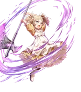 Artwork of Young Lissa from Fire Emblem Heroes by Narumi-Nanami.