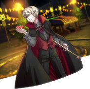 CG artwork of Leo in the Nohr Festival DLC episode.