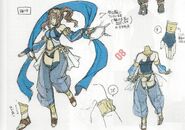 Dancer concept art in Awakening