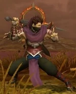 Battle model of a generic Dread Fighter from Echoes: Shadows of Valentia.