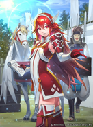 Artwork of Caeldori for Fire Emblem 0 (Cipher) by HMK84.