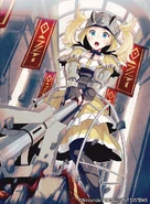Artwork of Lissa in Fire Emblem 0 (Cipher) by 40hara.