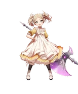 Artwork of Young Lissa from Fire Emblem Heroes by Narumi-Nanami.