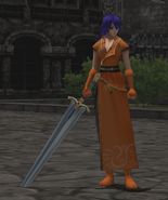 Mia wielding the Silver Blade in Path of Radiance.