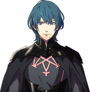 Male Byleth's portrait.