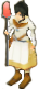 Laura's field model as a Priest in Radiant Dawn.