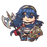 Lucina from the Fire Emblem Heroes guide.