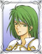 A portrait of Misha from the Thracia 776 Illustrated Works.