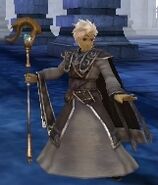 Boey's battle model as a Sage in Echoes: Shadows of Valentia.