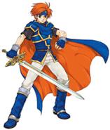 Artwork de Roy dans Binding Blade.