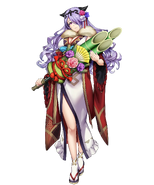 Artwork of Camilla (Happy New Year!) from Fire Emblem Heroes by Mikuro.