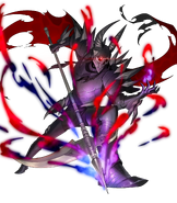 Artwork of the Death Knight from Fire Emblem Heroes by Yamao.