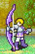 Klein in battle in Binding Blade.