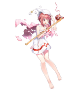 Sakura (Sanadora Termal) como aparece en Fire Emblem Heroes.