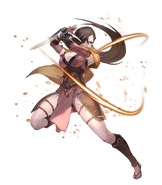 Artwork de Kagero en Fire Emblem Heroes por Lack.