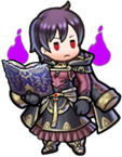 Male Morgan's sprite as the Fated Darkness in Heroes.