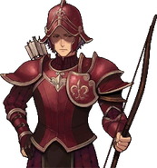 Generic class portrait of a Sniper from Echoes: Shadows of Valentia.