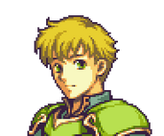 Franz's portrait in The Sacred Stones