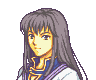 Karla's portrait in The Blazing Blade.