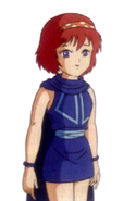 Maria, as she appears in artwork of Fire Emblem: Shadow Dragon and the Blade of Light.