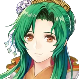 Elincia's (Festival in Hoshido) portrait from Heroes.