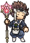 Azama's sprite in Fire Emblem Heroes.