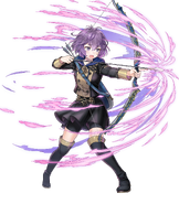 Artwork de Bernadetta en Fire Emblem Heroes por nekomochi/Exys Inc.